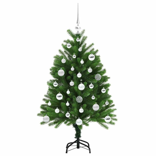 Árbol de Navidad con 150 LED con soporte Verde 120 cm PE M 4
