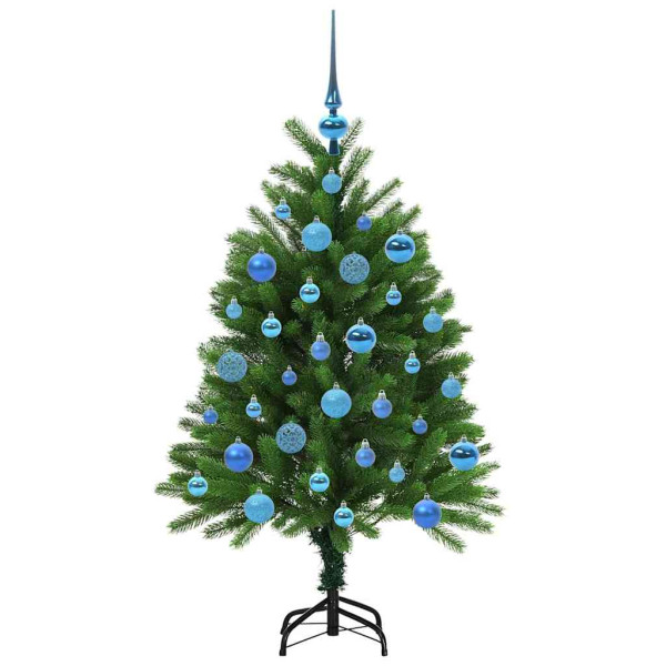 Árbol de Navidad con 150 LED con soporte Verde 120 cm PE M 4