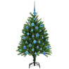 Árbol de Navidad con 150 LED con soporte Verde 120 cm PE 4