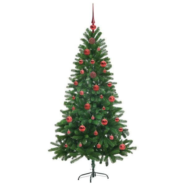 Árbol de Navidad con 150 LED con soporte Verde 150 cm PE M 4