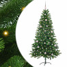 Árbol de Navidad con 150 LED con soporte Verde 150 cm PE 1