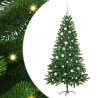 Árbol de Navidad con 150 LED con soporte Verde 150 cm PE 2