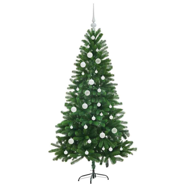 Árbol de Navidad con 150 LED con soporte Verde 150 cm PE M 4