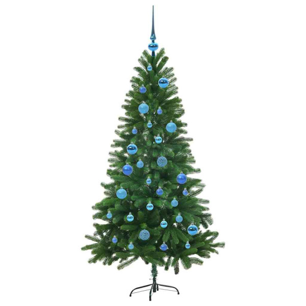 Árbol de Navidad con 150 LED con soporte Verde 150 cm PE M 3