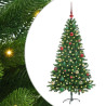 Árbol de Navidad con 150 LED con soporte Verde 150 cm PE 2