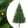 Árbol de Navidad con 300 LED con soporte Verde 180 cm PE 2