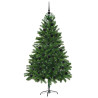 Árbol de Navidad con 300 LED con soporte Verde 180 cm PE 4