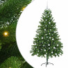 Árbol de Navidad con 300 LED con soporte Verde 180 cm PE 2