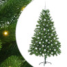 Árbol de Navidad con 300 LED con soporte Verde 180 cm PE 2