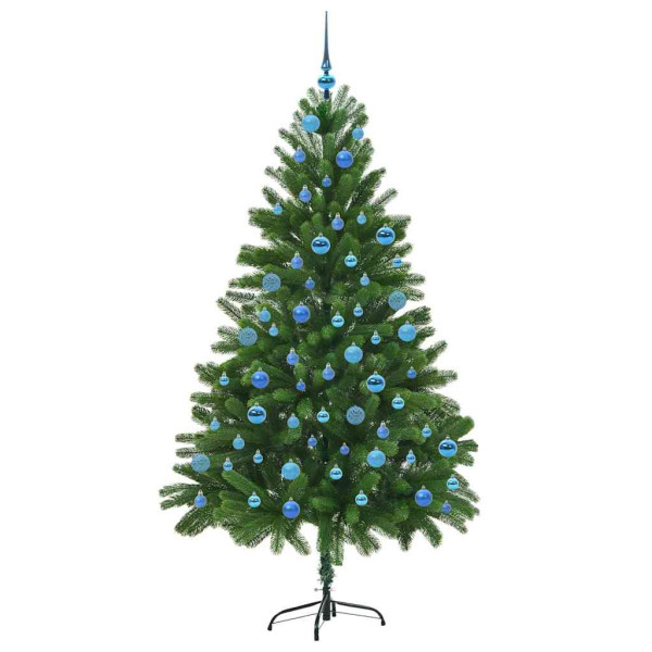 Árbol de Navidad con 300 LED con soporte Verde 180 cm PE M 3