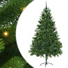 Árbol de Navidad con 300 LED con soporte Verde 210 cm PE 2