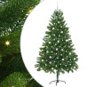 Árbol de Navidad con 300 LED con soporte Verde 210 cm PE 2