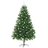 Árbol de Navidad con 300 LED con soporte Verde 210 cm PE 4