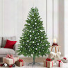 Árbol de Navidad con 300 LED con soporte Verde 210 cm PE 1