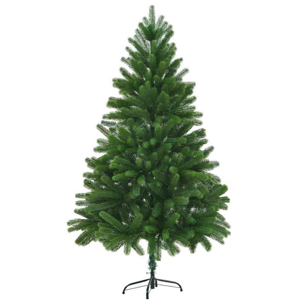 Árbol de Navidad con 300 LED con soporte Verde 210 cm PE M 4