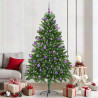 Árbol de Navidad con 300 LED con soporte Verde 210 cm PE 1