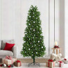 Árbol de Navidad con 300 LED con soporte Verde 240 cm PE 1