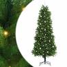 Árbol de Navidad con 300 LED con soporte Verde 240 cm PE 2