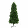 Árbol de Navidad con 300 LED con soporte Verde 240 cm PE 4