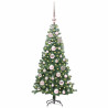 Árbol de Navidad con 150 LED con soporte Verde 120 cm PVC 3