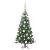 Árbol de Navidad con 150 LED con soporte Verde 120 cm PVC 4