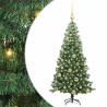 Árbol de Navidad con 150 LED con soporte Verde 120 cm PVC 2