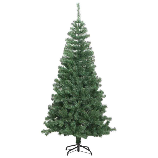 Árbol de Navidad con 150 LED con soporte Verde 120 cm PVC M 5