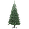 Árbol de Navidad con 150 LED con soporte Verde 120 cm PVC 5