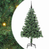 Árbol de Navidad con 150 LED con soporte Verde 150 cm PVC 2