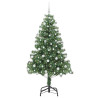 Árbol de Navidad con 300 LED con soporte Verde 180 cm PVC 3