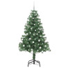 Árbol de Navidad con 300 LED con soporte Verde 180 cm PVC 4