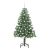Árbol de Navidad con 300 LED con soporte Verde 180 cm PVC 3
