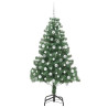 Árbol de Navidad con 300 LED con soporte Verde 180 cm PVC 4