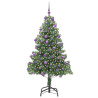 Árbol de Navidad con 300 LED con soporte Verde 180 cm PVC 3