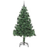 Árbol de Navidad con 300 LED con soporte Verde 210 cm PVC 4