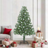 Árbol de Navidad con 300 LED con soporte Verde 210 cm PVC 1