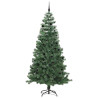 Árbol de Navidad con 300 LED con soporte Verde 240 cm PVC 2
