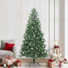 Árbol de Navidad con 300 LED con soporte Verde 240 cm PVC 1