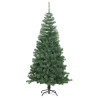 Árbol de Navidad con 300 LED con soporte Verde 240 cm PVC 4