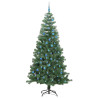 Árbol de Navidad con 300 LED con soporte Verde 240 cm PVC 3