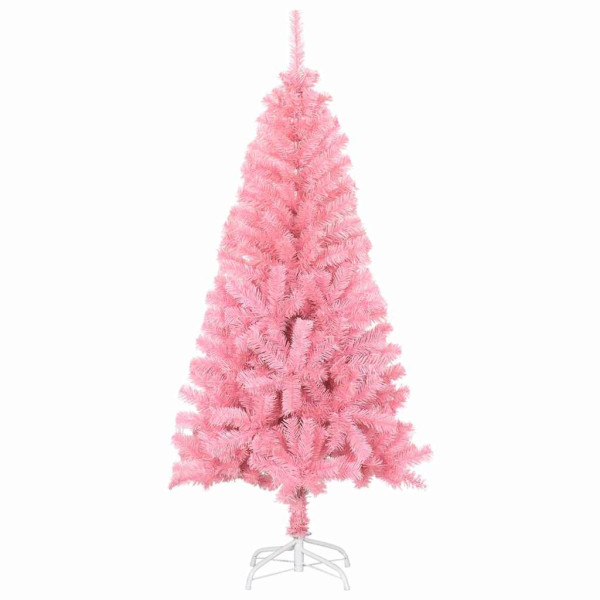 Árbol de Navidad con 150 LED con soporte Rosa 150 cm PVC M 4