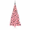Árbol de Navidad con 300 LED con soporte Rosa 180 cm PVC 3