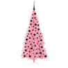 Árbol de Navidad con 300 LED con soporte Rosa 180 cm PVC 4