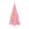 Árbol de Navidad con 300 LED con soporte Rosa 180 cm PVC 3