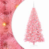 Árbol de Navidad con 300 LED con soporte Rosa 180 cm PVC 2