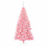 Árbol de Navidad con 300 LED con soporte Rosa 180 cm PVC 3