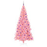 Árbol de Navidad con 300 LED con soporte Rosa 180 cm PVC 3