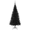 Árbol de Navidad con 300 LED con soporte Negro 180 cm PVC 4