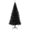 Árbol de Navidad con 300 LED con soporte Negro 180 cm PVC 5