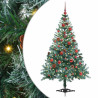 Árbol de Navidad artificial Verde 150 cm PVC y acero 2